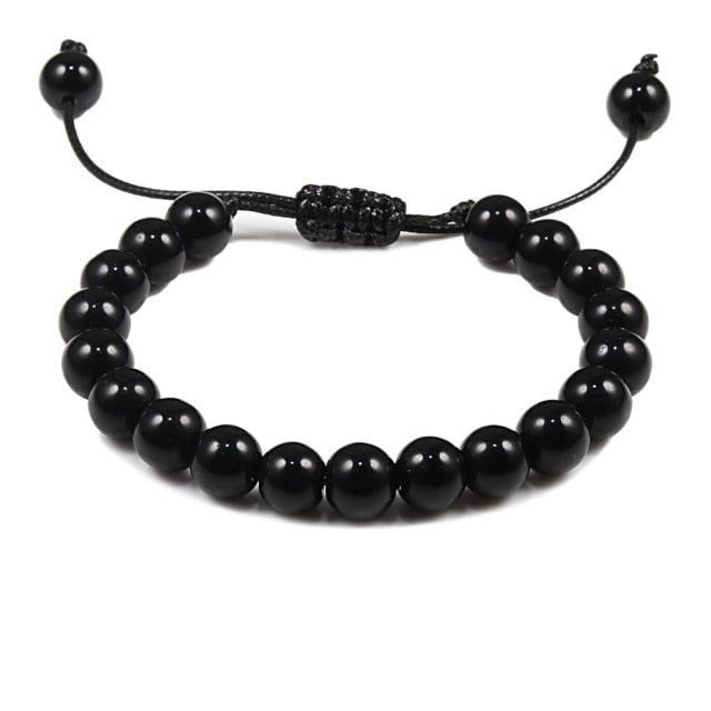 دستبند سنگ تورمالین سیاه اصل